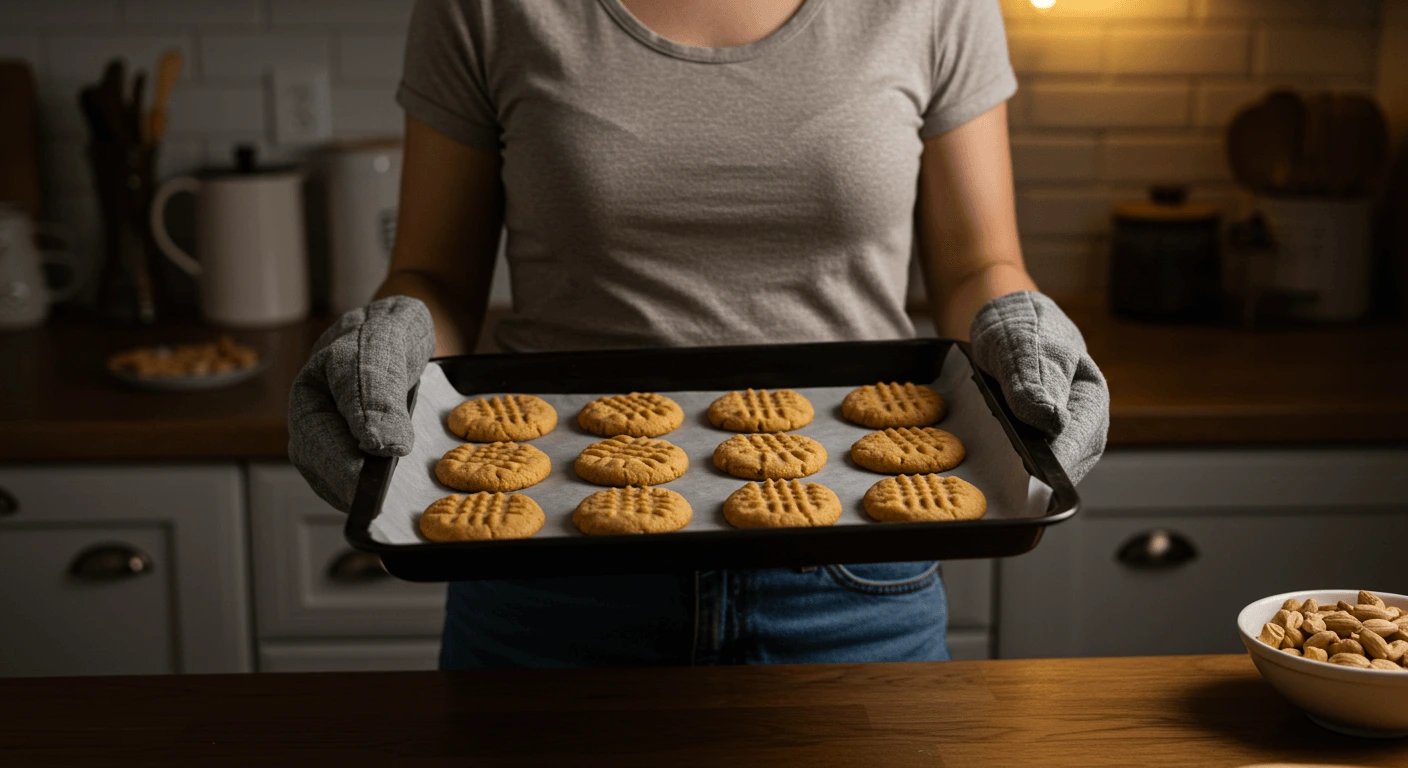 Serve With Soft Peanut Butter Cookies